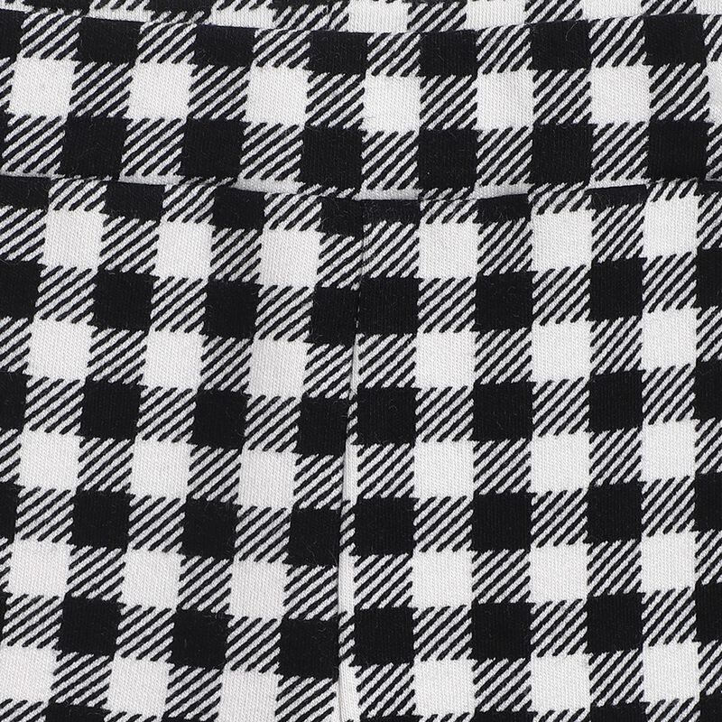 Knitted Long Trousers -Check Pattern image number null